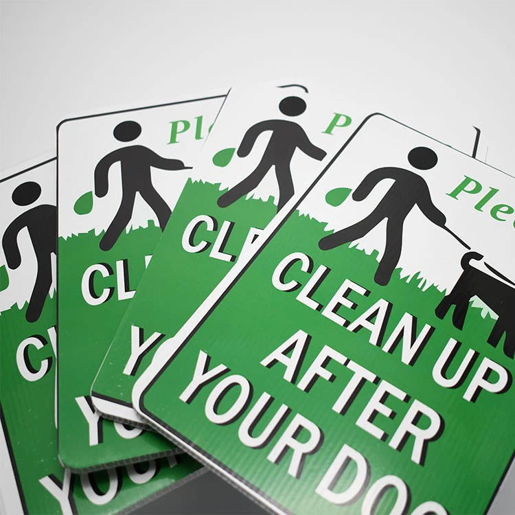 Coroplast Sign