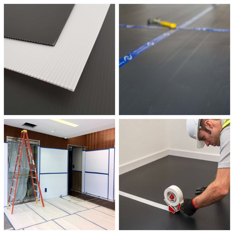 Construction floor protection Construction floor protection