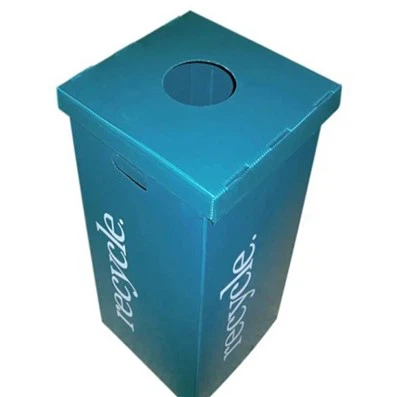 Biniau Pecynnu Plastig Corflute